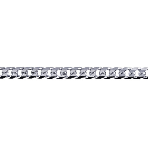 Sterling silver curb chain