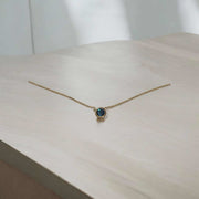 9ct London Blue Topaz necklace