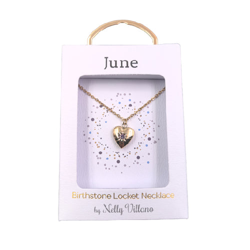June Locket Necklace