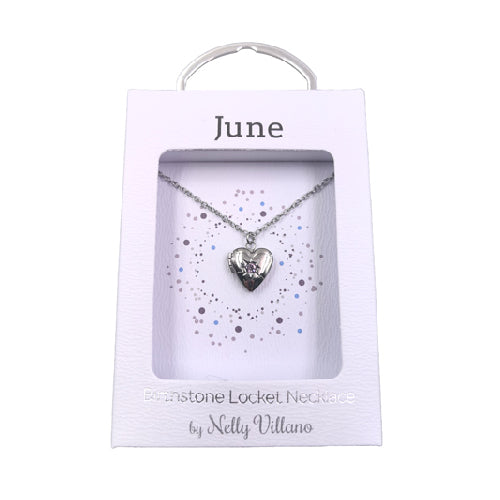 June Locket Necklace