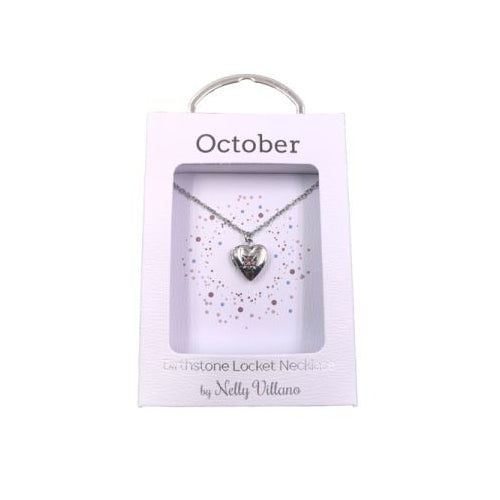 October Locket Necklace