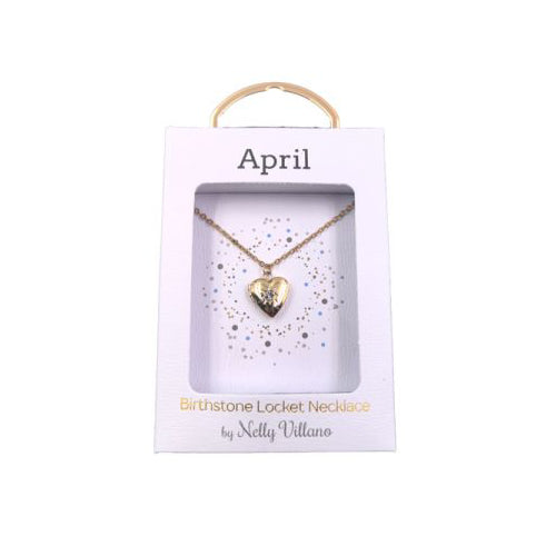 April Locket Necklace
