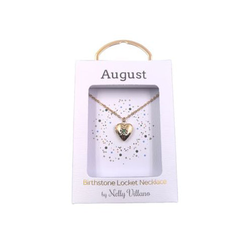 August Locket Necklace