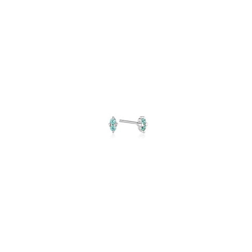 Twin gem earrings