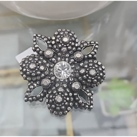 Diamonte Brooch