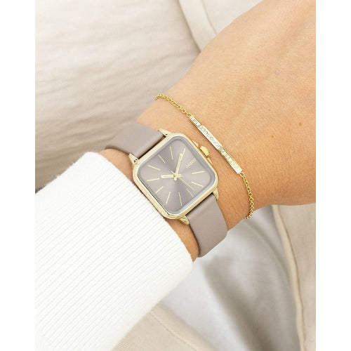 Oozoo Gold & taupe Watch