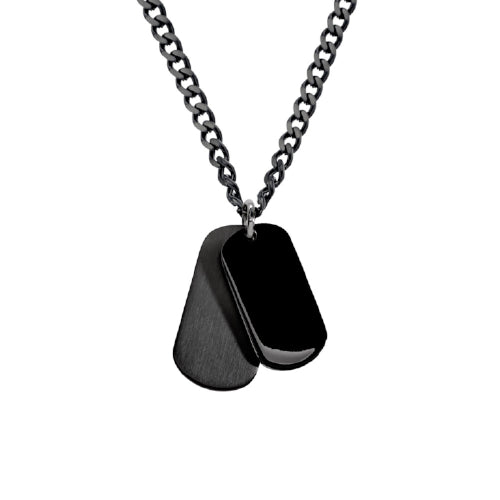 55cm Double Dog Tag Chain