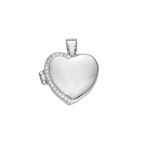 Sterling silver heart locket