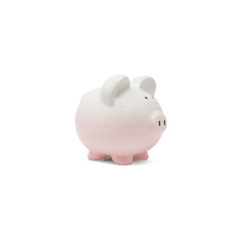 Pink Ombre Piggy Bank
