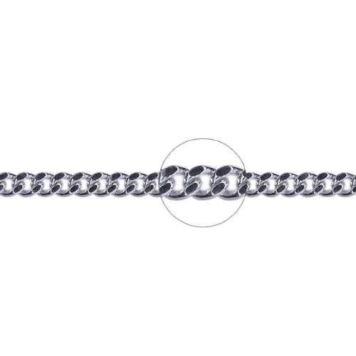 Sterling silver curb chain