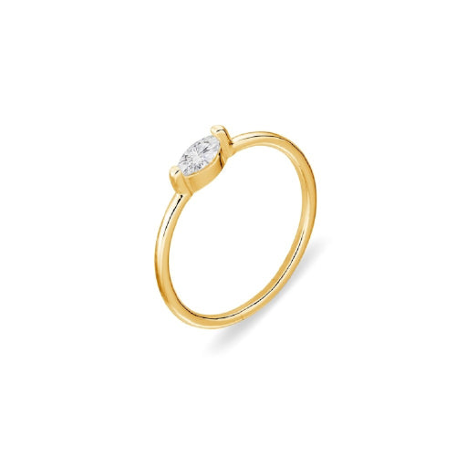 Gold plated ring
