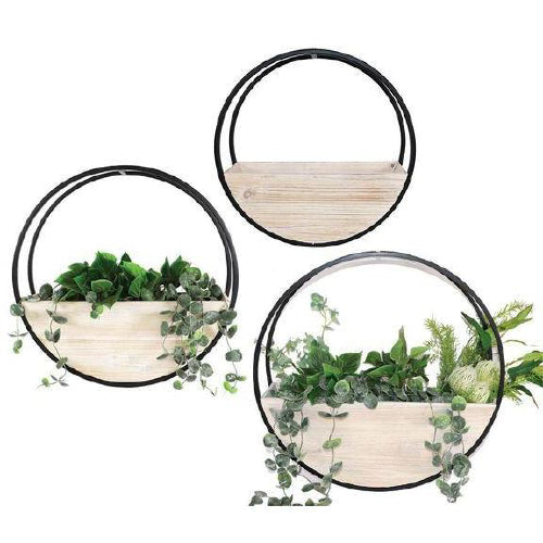 Circle Wall Planter small