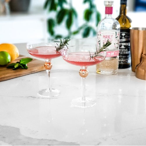 Coupe glasses