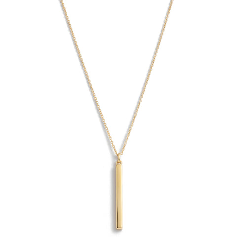 Co-ordinates bar necklace