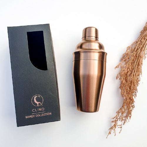 Copper cocktail shaker