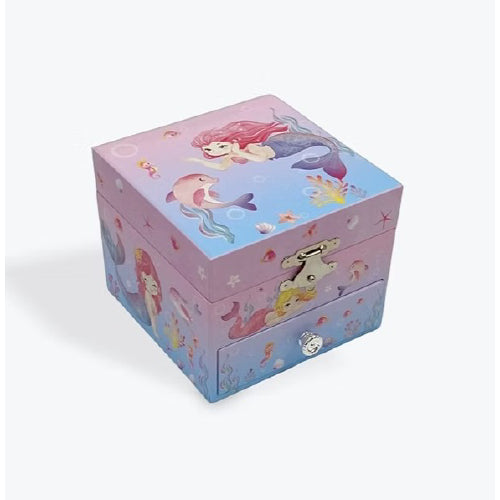 Mermaid Musical Wooden Jewel Box
