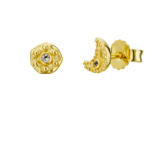 Night Sky Studs Gold