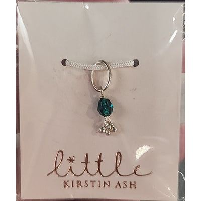 August birthstone charm