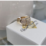 9ct cubic zirconia ring