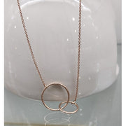 Double Circle necklace by Pernille