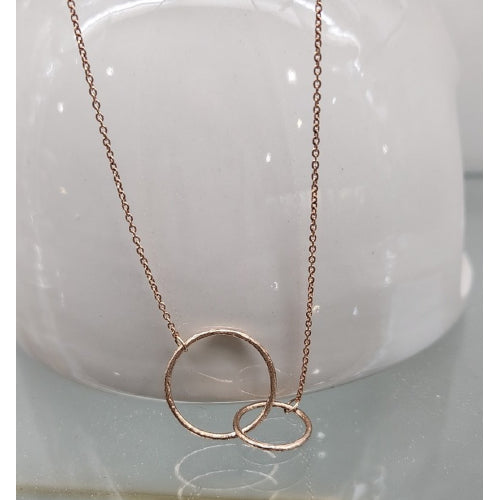 Double Circle necklace by Pernille