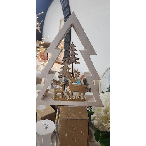 Reindeer tree ornament