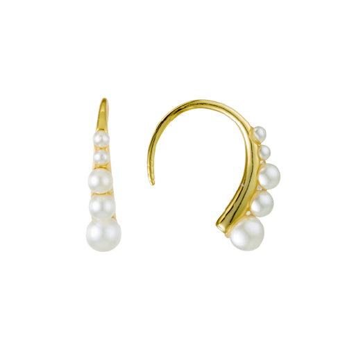 Pearl earrings