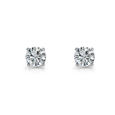 Sterling silver CZ studs