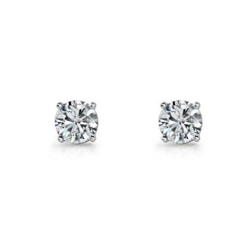 Sterling silver CZ studs