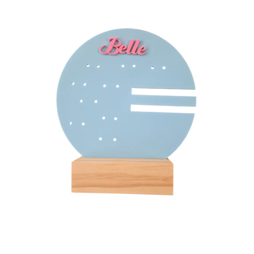 Timber & Acrylic earring stand