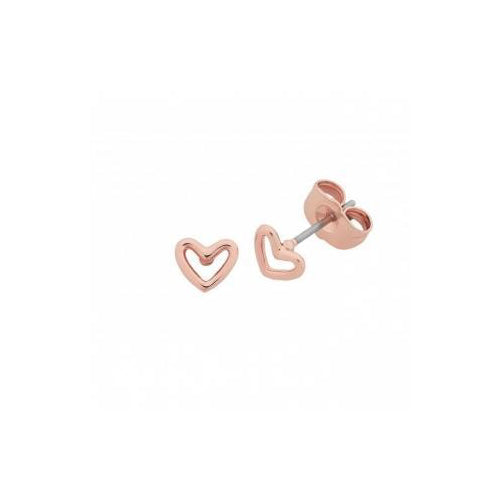 Liberte Petite stud earrings. Rose