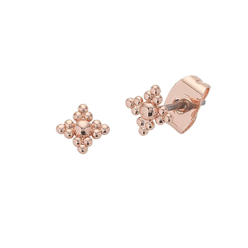 PETITE UNA ROSE GOLD EARRING