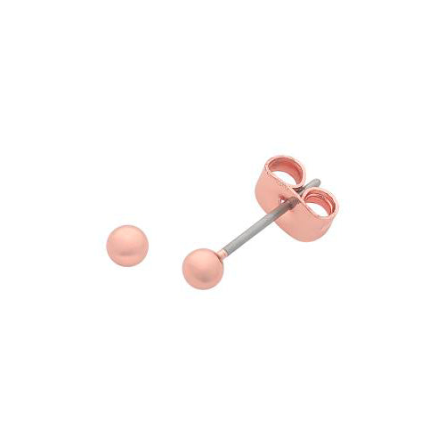 Petite Dixie rose gold earrings