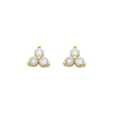 Petite Brigitte Gold Earring