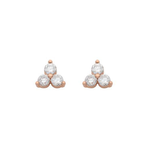 Bridgette rose gold earrings