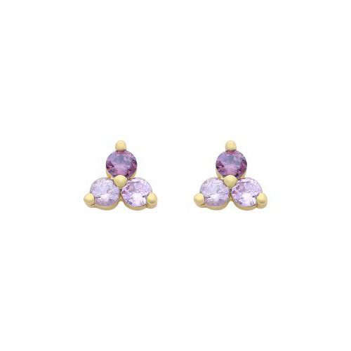 Petite Rosalie Gold Rosebud Earring