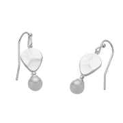 Dee silver earring