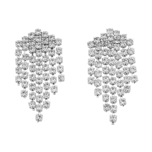 Fame silver earring