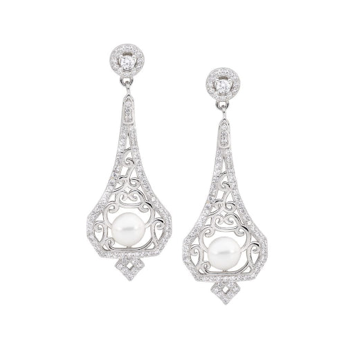 Ellani Jewellery drop earrings.