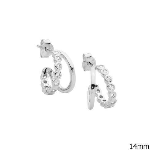 Double Hoop Earring