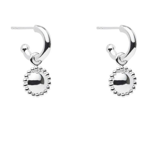 Mini beaded glow earrings