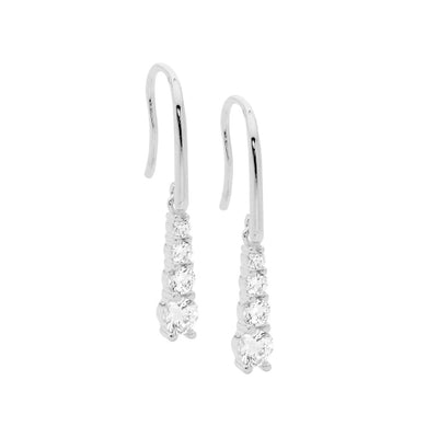 Silver Cubic Zirconia earrings