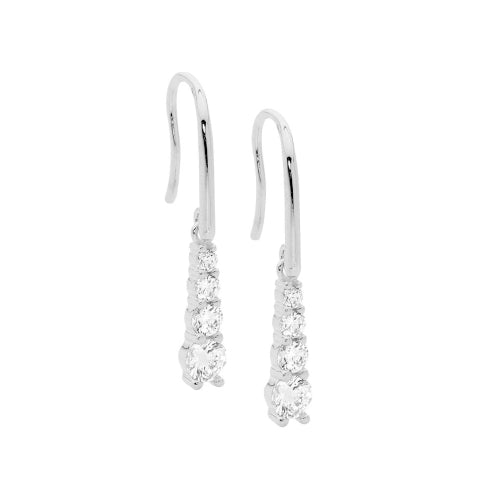 Silver Cubic Zirconia earrings