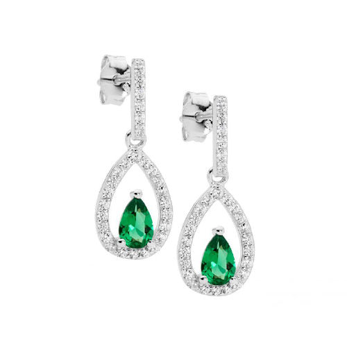 Teardrop earrings