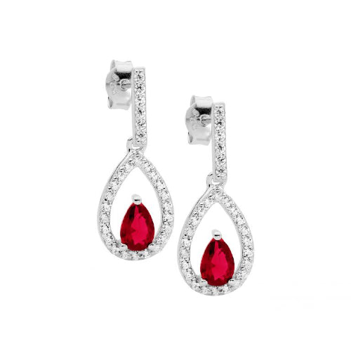 Teardrop earrings
