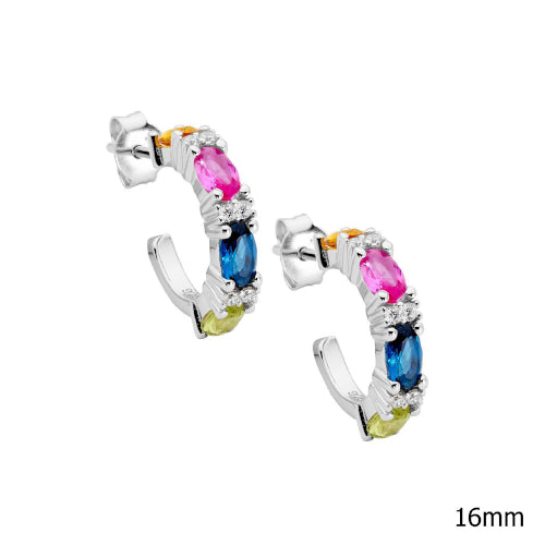 Multi colour hoops