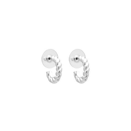 Sandy silver earring`