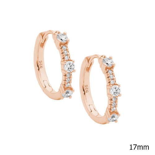 Cz Huggie Earrings