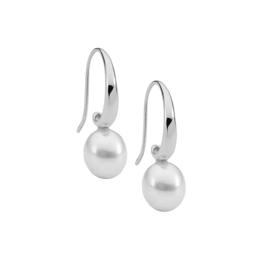 Sterling Sillver Pearl Earrings