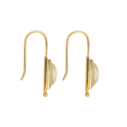 Lemon quartz earring by Najo